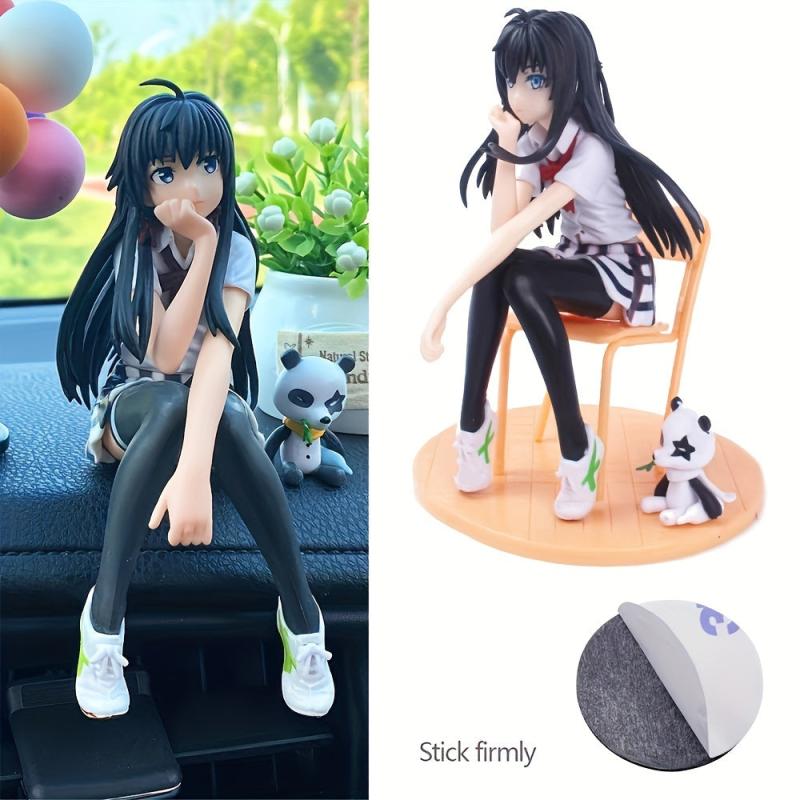Japanese Anime Girl Statue Pvc Cartoon Character Image