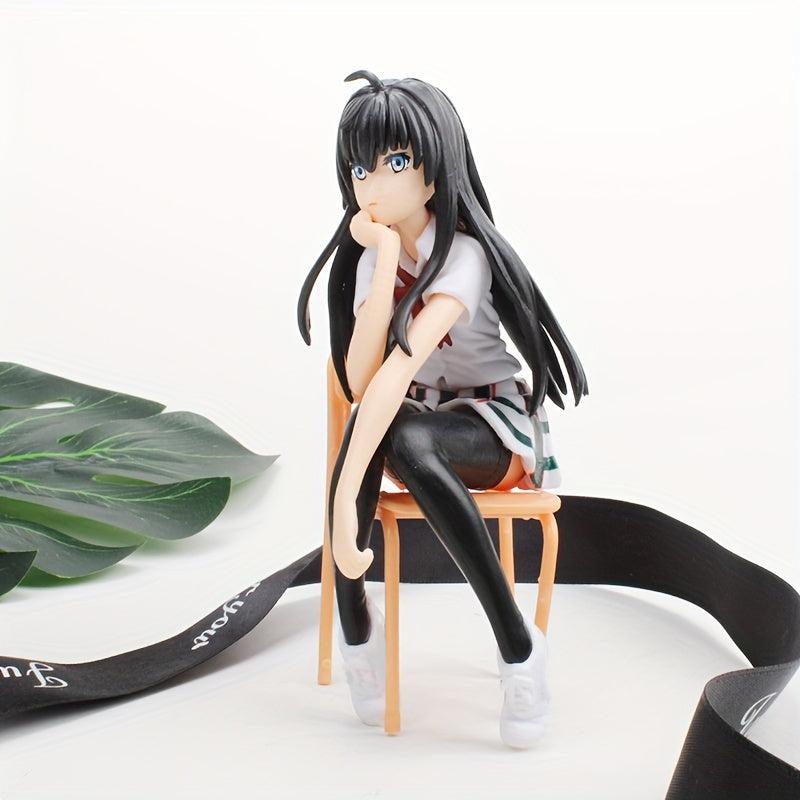 Japanese Anime Girl Statue Pvc Cartoon Character Image