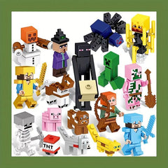 16 Characters Building Blocks Puzzle Toy Birthday Gift