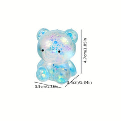2pcs Maltose Bear Shape Squeeze Toys Decompressing Hyperactivity Toys