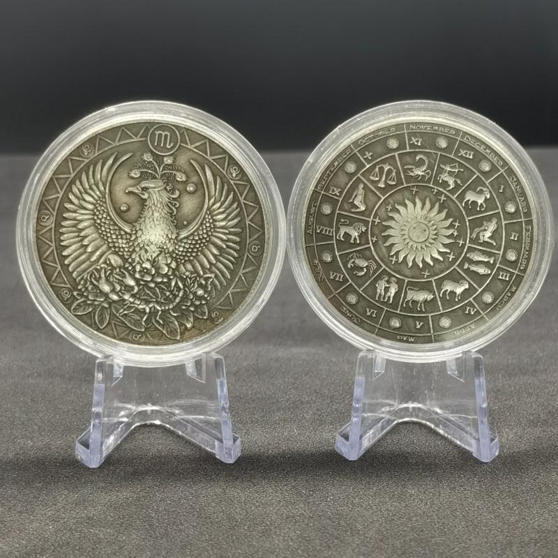 Scorpio Zodiac Collection Coin with Coin Capsule - Christmas Gift