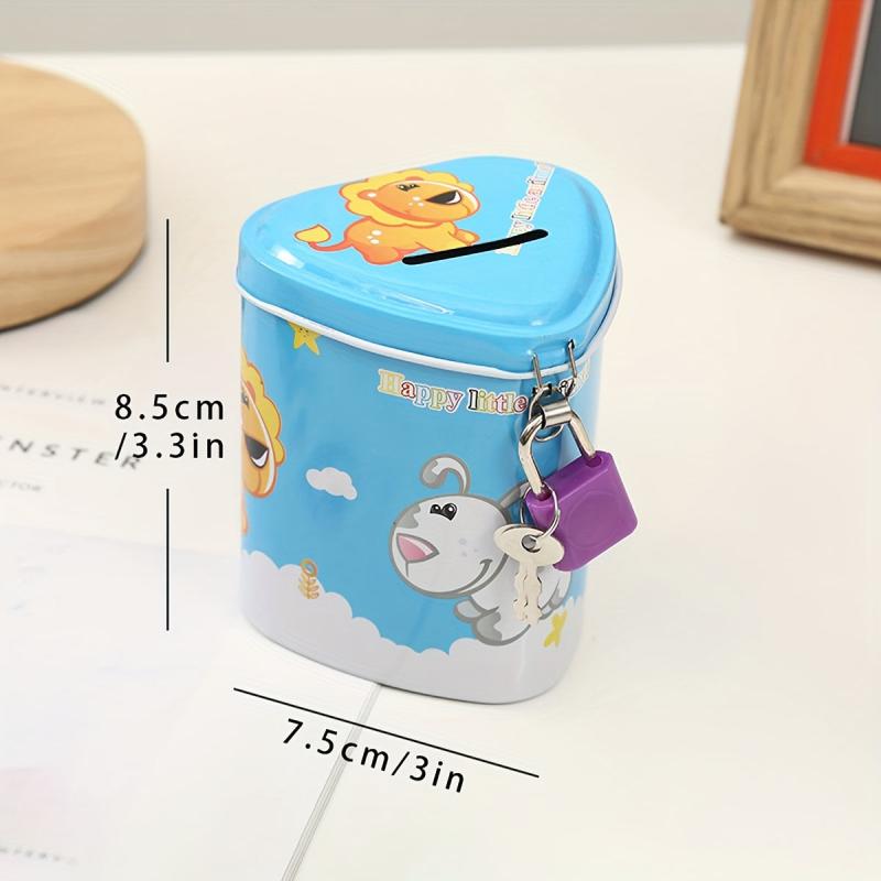 Heart Shaped Piggy Bank - Random Design