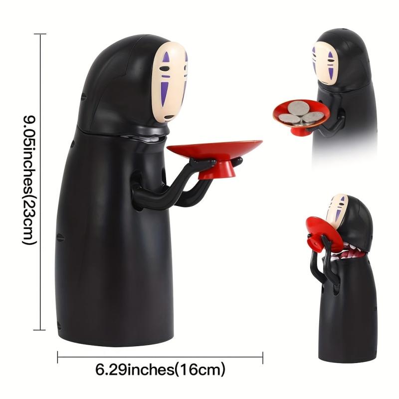 No Face Man Coin Bank Auto Eat Coin Music Piggy Bank Birthday Gift