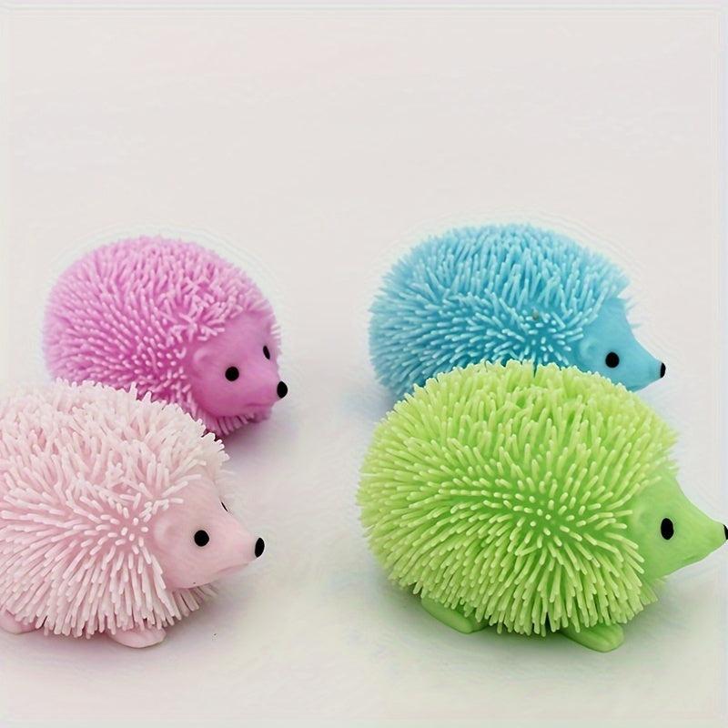1pc Hedgehog Squeeze Ball Glitter Funny Toy Random