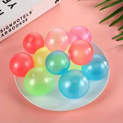 Glow Sticky Ceiling Balls Stress Balls for Kids & Adults