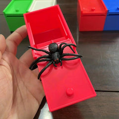 Halloween Scare Spider Box Toy - Funny Puzzle Stress Relief
