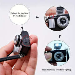 Mini Camera Model for Dollhouse Decor Simulation Props