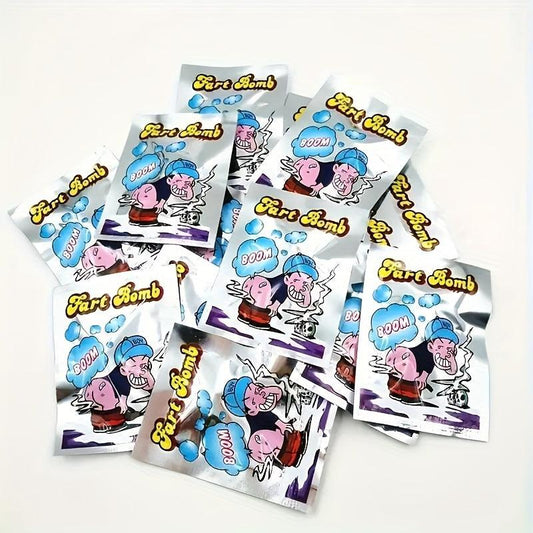 21 Stinky Bags Burlap Bags Human Stink Bombs April Fool's Toys Odor Bags