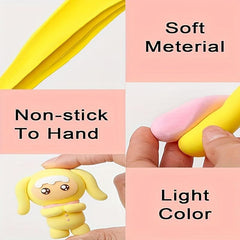 24 Colors Magic Modeling Clay Kit with Tools for Slime Play Clay Art
