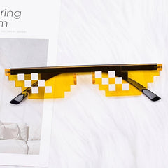 Funny Pixel Glasses Deal With IT Sunglasses Antistress Toy For Kids
