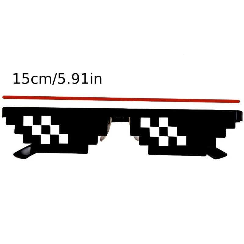 Funny Pixel Glasses Deal With IT Sunglasses Antistress Toy For Kids