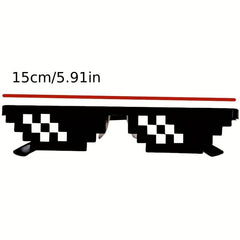 Funny Pixel Glasses Deal With IT Sunglasses Antistress Toy For Kids