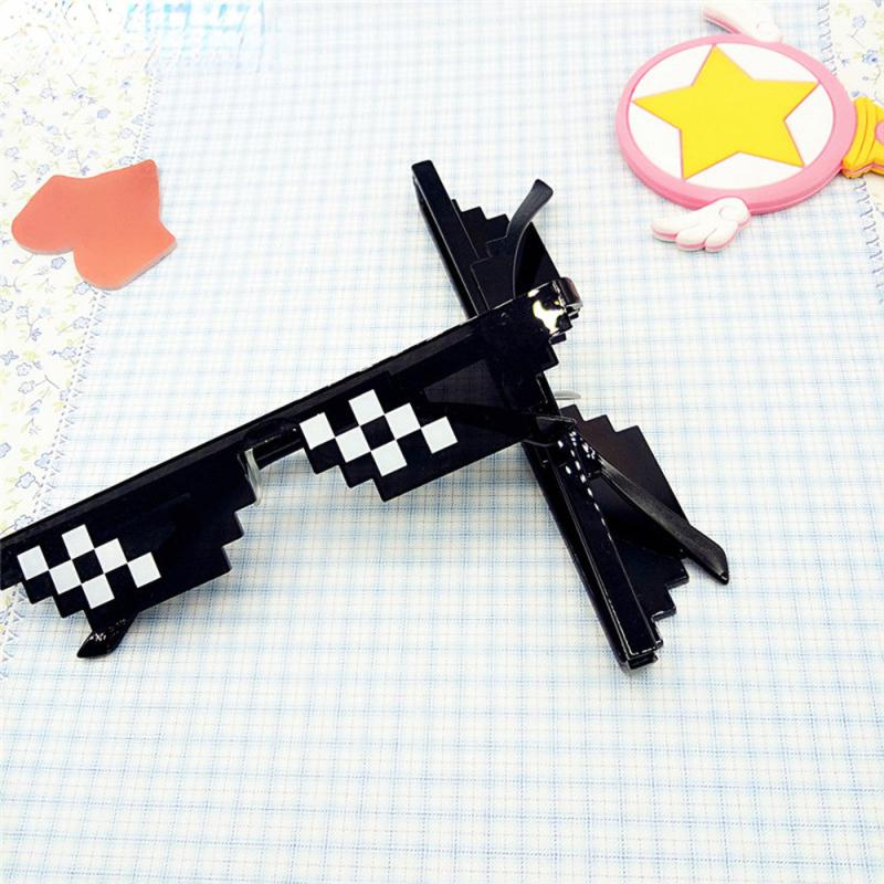 Funny Pixel Glasses Deal With IT Sunglasses Antistress Toy For Kids