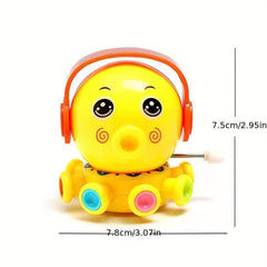 Kids Wind Up Octopus Toy Baby Fun Rotating Cartoon Chain