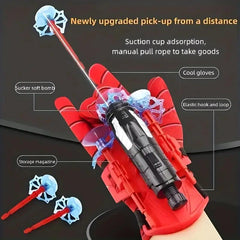 Wrist Launcher Spider Sticky Wall Soft Bullet Gun Toy