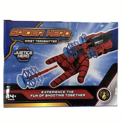 Wrist Launcher Spider Sticky Wall Soft Bullet Gun Toy