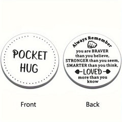 Inspirational Pocket Hug Back To School Her Him Birthday For Daughter
