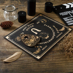 Wooden Spirit Board & Planchette Kit 30 Dowsing Divination Board Set