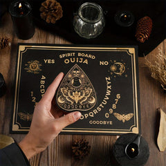 Wooden Spirit Board & Planchette Kit 30 Dowsing Divination Board Set