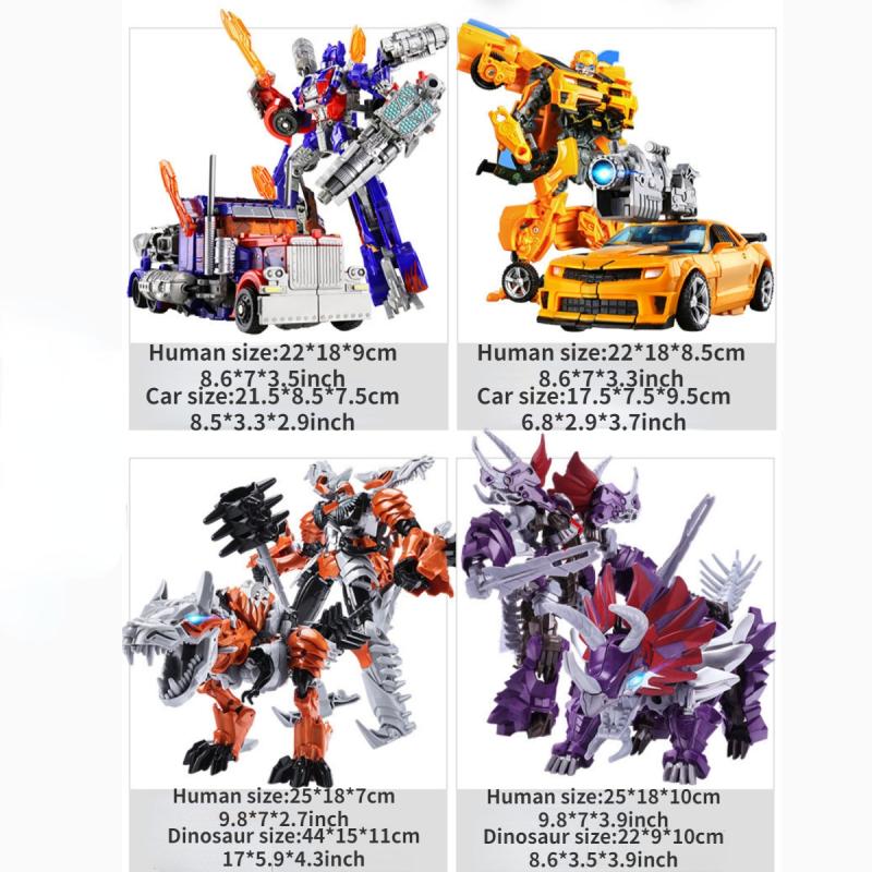 Incredible Dinosaur Robot Deformation Action Model