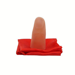 2 Pcs Vanishing Silk Scarf Set with Finger Cover Prop