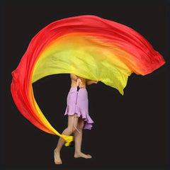 Dance Silk Veil Poi 78x31 Halloween Christmas Gift