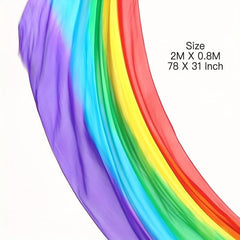 Dance Silk Veil Poi 78x31 Halloween Christmas Gift