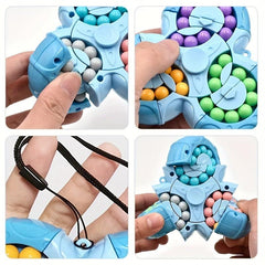 Magic Bean Cube Fingertip Toy Rotating Ball Puzzle