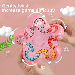 Magic Bean Cube Fingertip Toy Rotating Ball Puzzle