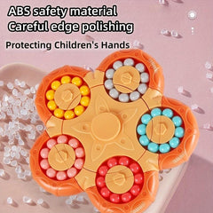 Magic Bean Cube Fingertip Toy Rotating Ball Puzzle