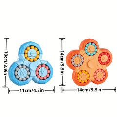 Magic Bean Cube Fingertip Toy Rotating Ball Puzzle