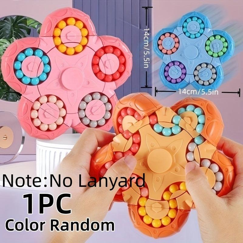 Magic Bean Cube Fingertip Toy Rotating Ball Puzzle