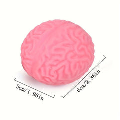 Soft Rubber Simulation Brain Decompression Squeeze Ball