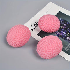 Soft Rubber Simulation Brain Decompression Squeeze Ball