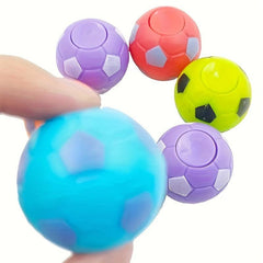 10Pcs Mini Fidget Spinner Soccer Balls for Kids' Birthdays