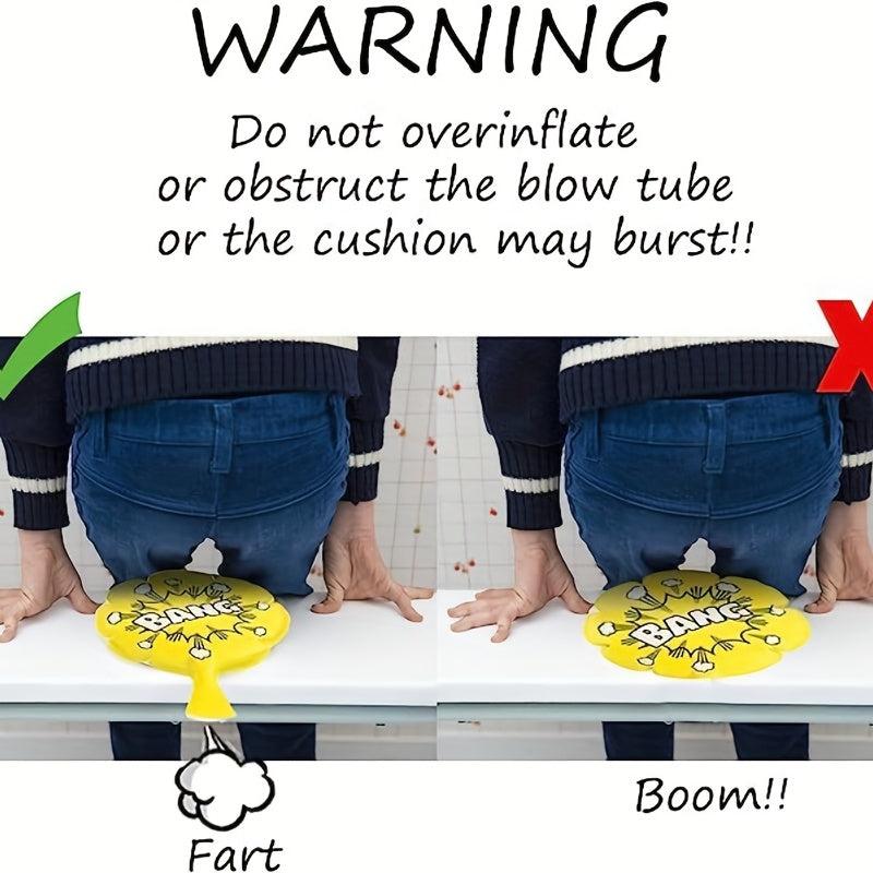 3 Pieces Whoopee Cushions Set Children's Prank Toys 10-32 cm