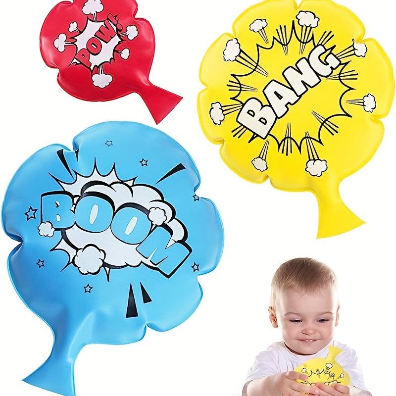 3 Pieces Whoopee Cushions Set Children's Prank Toys 10-32 cm