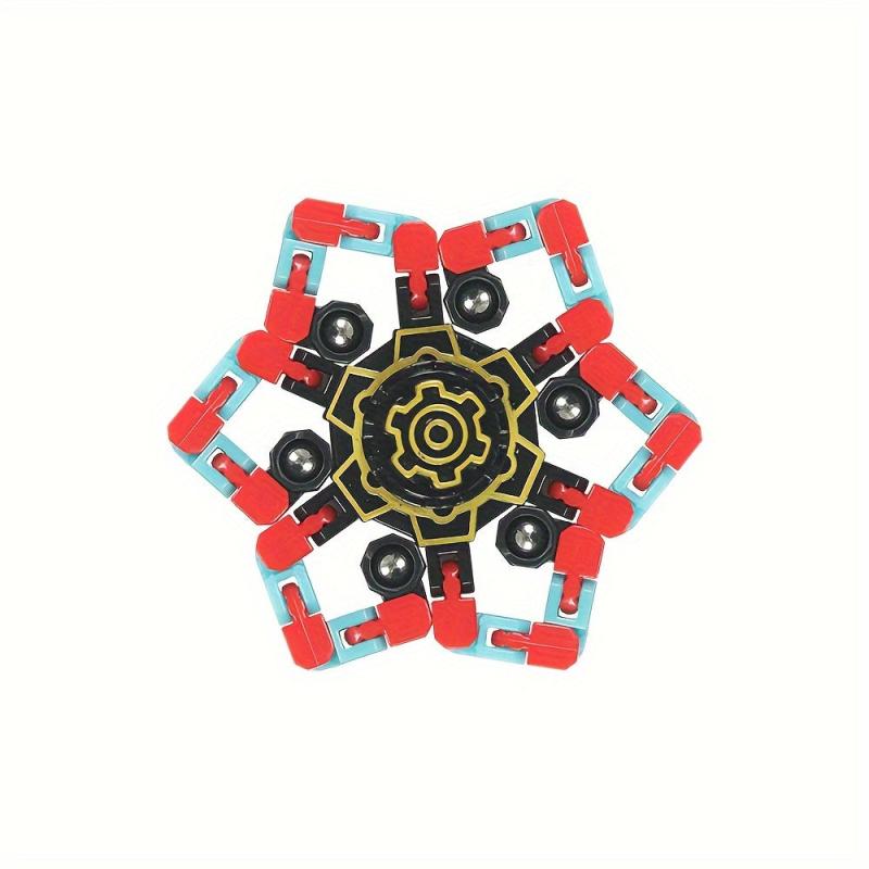 Luminous Mechanical Gyroscope Toy DIY Deformable