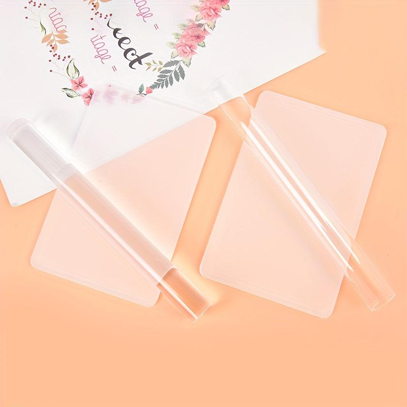 Solid Clay Rolling Pin Acrylic Clay Roller DIY Modelling Clay Tools