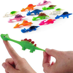 5pcs Dinosaur Fidget Toys Finger Catapult Stress Relief Toy