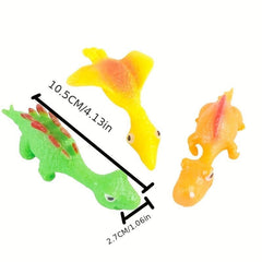 5pcs Dinosaur Fidget Toys Finger Catapult Stress Relief Toy