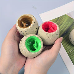 Novelty Dinosaur Egg Squeeze Toys Cups Random Holiday Fun