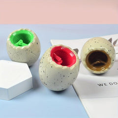 Novelty Dinosaur Egg Squeeze Toys Cups Random Holiday Fun
