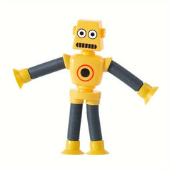 Telescopic Spring Robot Stress Relief Toy Boys Girls Christmas Gift