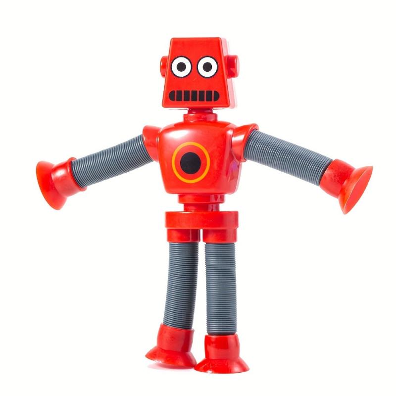 Telescopic Spring Robot Stress Relief Toy Boys Girls Christmas Gift