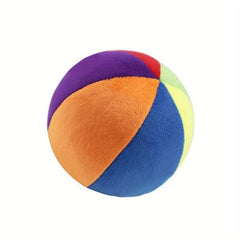 Montessori Plush Rainbow Balls Rattle Toy