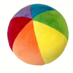 Montessori Plush Rainbow Balls Rattle Toy