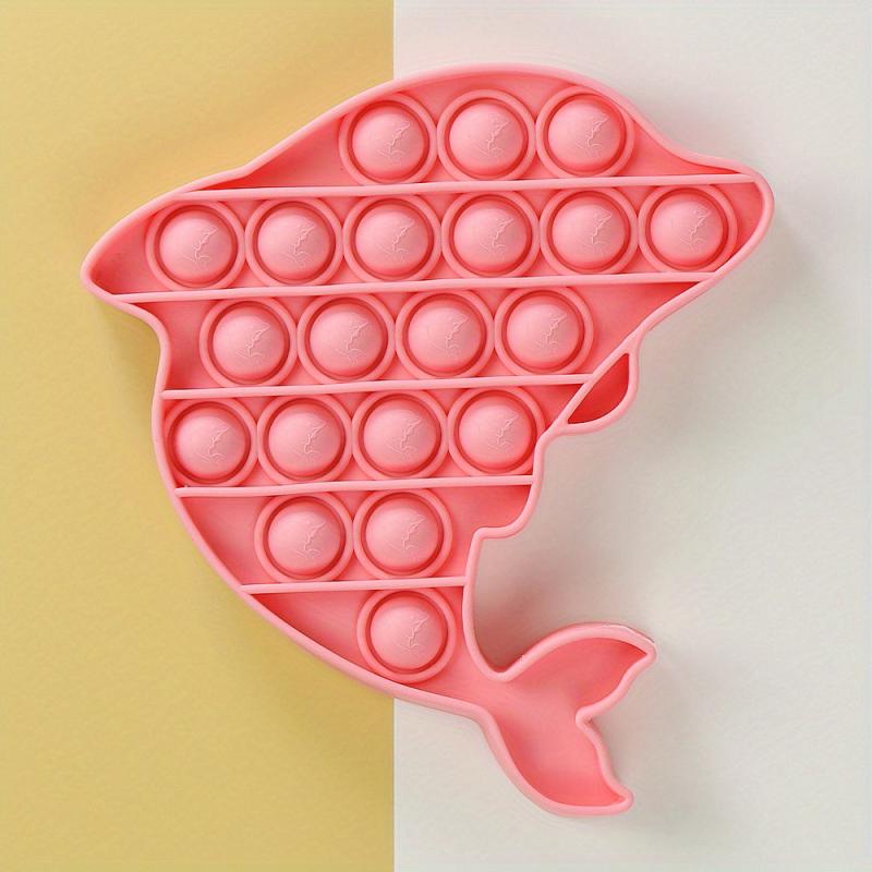Silicone Pop Push Bubble Toy Fun Fidget Toy Bubble Popper Stress Reliever