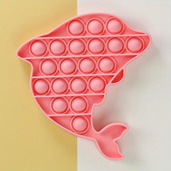 Silicone Pop Push Bubble Toy Fun Fidget Toy Bubble Popper Stress Reliever