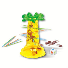 Interactive Monkey Fall Raffle Game for Family Fun